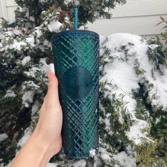 Starbucks | Christmas Holiday 2021 Jewel Textured Venti Tumbler - Picture 1 of 2